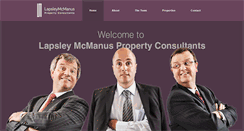 Desktop Screenshot of lapsleymcmanus.com